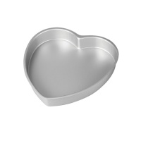 Molde corazón de aluminio de 25 x 7,5 cm - Decora