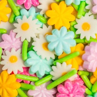 Sprinkles de flores de primavera de 60 gr