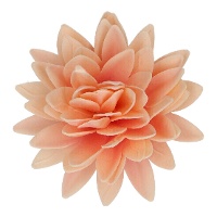 Oblea de flor de Peonía naranja de 12,5 cm - FunCakes - 1 unidad