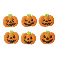 Figuras de azúcar de calabaza - Decora - 6 unidades