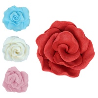 Figuras de azúcar de rosas de 4 cm - PME - 36 unidades