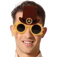 Gafas con sombrero Steampunk