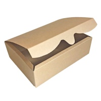 Caja para galletas kraft de 26 x 19 x 8 cm - Pastkolor