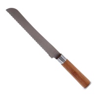 Cuchillo panadero de 20 cm de hoja mango de madera - Kinvara