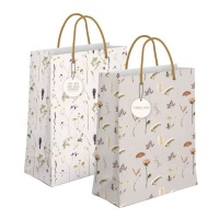 Bolsa regalo de 45 x 33 cm de Floral - 1 unidad