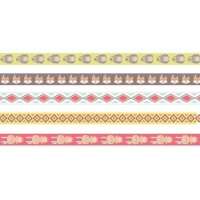 Set de washi tapes de tipi de 5 m - 5 unidades