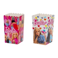 Caja para palomitas de Barbie - 6 unidades