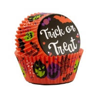 Cápsulas para cupcakes de Truco o trato - Wilton - 75 unidades