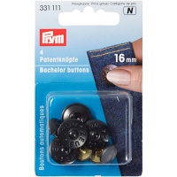 Botones para solteros de 1,6 cm cabeza puntiaguda Zeus - Prym - 4 unidades