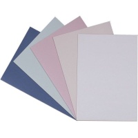 Kit de cartulinas perladas lisas colores suaves de 25,4 x 18 cm - Artis decor - 15 unidades