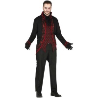 Disfraz de vampiro gótico elegante para hombre