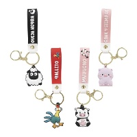 Llavero de figura con frase divertida animales - 1 unidad