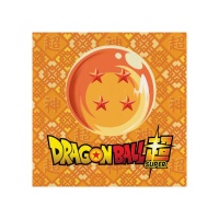 Servilletas de Dragon Ball de 16,5 x 16,5 cm - 20 unidades