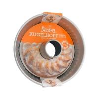 Molde Bundt Kugelhopf de acero de 22 x 11,5 cm - Decora