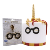 Cortador de Harry Potter gafas y rayo grande