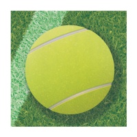 Servilletas de Tenis & Padel de 16,5 x 16,5 cm - 16 unidades