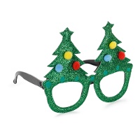Gafas de árbol de Navidad clásicas