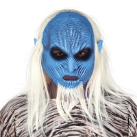 Máscara de monstruo de los hielos azul