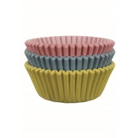 Cápsulas para cupcakes de colores pastel - PME - 60 unidades