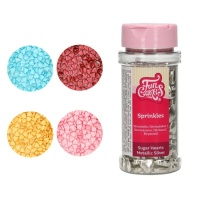 Sprinkles de corazones de colores de 80 gr - FunCakes