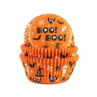 Cápsulas para cupcakes de Halloween Boo! Boo! - House of Marie - 50 unidades