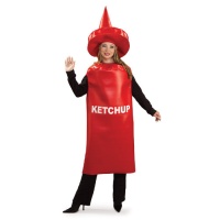 Disfraz de bote ketchup