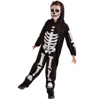 Disfraz de esqueleto fosforescente infantil