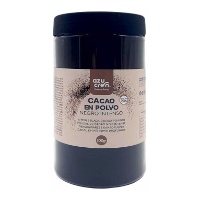 Cacao en polvo negro intenso de 200 gr - Azucren - 100% cacao