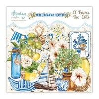 Die cuts de papel de Mediterranean Heaven - Mintay Papers - 60 piezas