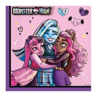 Servilletas de Monster High de 16,5 x 16,5 cm - 20 unidades