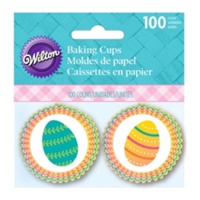 Cápsulas para cupcakes mini de huevos - WIlton - 100 unidades
