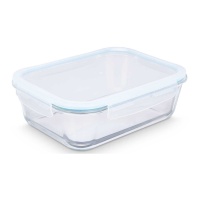 Tupper de 2800 ml de borosilicato rectangular