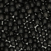 Sprinkles de perlas grandes negras brillantes de 80 gr - FunCakes
