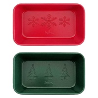 Molde para plumcake de Navidad de metal de 24 x 14 x 6,5 cm - Decora
