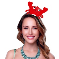 Diadema de cangrejo divertido