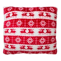 Cojín con estampado navideño de 45 cm