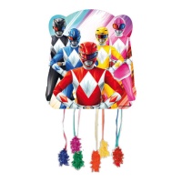 Piñata de Power Rangers de 33 x 28 cm