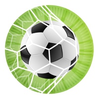 Platos de fútbol golazo de 23 cm - 8 unidades