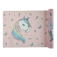 Camino de mesa de 30 cm de Unicornio - 5 m