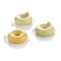 Molde de silicona para donuts de 60 x 40 cm - Dekora - 24 cavidades
