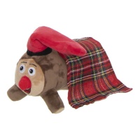 Peluche de Tió de Nadal de 22 x 18 x 10 cm