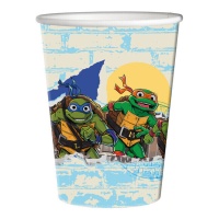 Vasos de Tortugas Ninja de 250 ml - 8 unidades