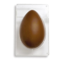 Molde para huevos de chocolate de 250 g - Decora - 1 cavidad