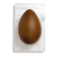 Molde para huevos de chocolate de 250 gr - Decora - 1 cavidad