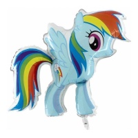 Globo de my little pony Rainbow Dash de 70 x 60 cm - Grabo