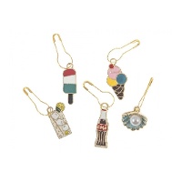 Marcadores de punto de acero en forma de helados y refrescos - Milward - 5 unidades