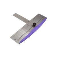 Scraper alisador de contorno ajustable