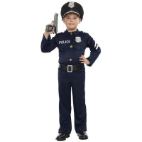 Disfraz de policía urbano infantil