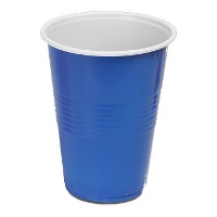 Vasos de 450 ml de plástico bicolor - 10 unidades