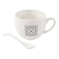 Taza de café de 265 ml Panot con cuchara